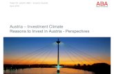 Austria –Investment Climate ReasonstoInvestin Austria ...€¦ · GDP per personemployedin PPS, EU-28 = 100. HighlyProductiveEmployees Labor Productivity, GDP per personemployedin