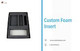 Custom foam insert High Resolution Stock Photography in UK