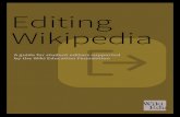 Editing Wikipedia - Wiki Education Foundation 3Help is available! Your class will be assigned a Content