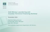 New Anti-Money Laundering and Counter-Terrorist Financing Seminar · 2015. 12. 8. · 5 Regulatory updates - national risk assessment FATF recommendation 1 and FATF Guidance on National