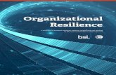 Organizational Resilience - BSI Group ... Organizational Resilience â€“ finding fit, managing tensions