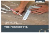THE PERFECT FIT. i - wineo · parquet flooring and features a self-adhesive top layer and adhesive bottom layer. Impact and walking noise is therefore reduced to an excellent level.