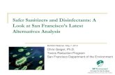 Alternatives Analysis - Clean Production Action · BizNGO Webinar, May 7, 2014 Chris Geiger, Ph.D. Toxics Reduction Program San Francisco Department of the Environment . ... CANCER