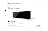 Operating Instructions English - Panasonic 2020. 3. 2.¢  Operating Instructions LED TV Model No. Thank