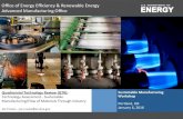 Oﬃce of Energy Eﬃciency & Renewable Energy Advanced ... · Program Name or Ancillary Text eere.energy.gov Oﬃce of Energy Eﬃciency & Renewable Energy Advanced Manufacturing