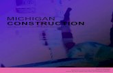 MICHIGAN CONSTRUCTION · 2020. 5. 20. · Maintenance services have also been included in the cluster. An industry cluster is a geographic concentration of related employers, industry
