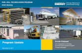 Program Update Sunita Satyapal - Energy.gov · 2011. 11. 8. · • ~250 kW of electricity • ~100 kg/day hydrogen capacity (350 and 700 bar), enough to ... portfolio that will create