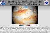2017 Spring Outlook - National Weather Service · 2019. 10. 18. · 2017 Summer/Monsoon Outlook for Central & Northern New Mexico Figure 1. Colors on this map depict where and by