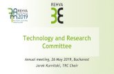 Technology and Research Committee€¦ · Jarek Kurnitski, TRC Chair Technology and Research Committee. TRC in numbers • 2018-20 chair Jarek Kurnitski, co-chairs Livio Mazzarella