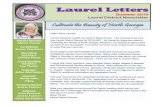 Laurel Letters - Laurel District · Love Yall much now and always. Thank you, Laurel District, and, thank you Garden Club of Georgia. John. Thanks for the memories….. from John