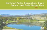 Herriman Parks, Recreation, Open Space, and Trails Master ...DRAFT Herriman Parks, Recreation, Open Space & Trails Master Plan 2018-2028 i Herriman City Council Jared Henderson District