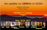 An update on SMBHs in UCDs - Univerzita Karlova - Mieske... · ESO Chile MODEST 17 meeting Prague Sept. 18-22, 2017 Seth Voggel Chilingarian Afanasyev Neumayer Baumgardt ... and/or