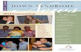 37 OL. V 2014 Convention In this issue · 36 • DOWN SYNDROME NEWS • VOLUME 37, #3 2014 CONVENTION . FACTS AND FIGURES 3,377 people came from all over the globe to. take part in