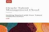 Management Cloud Oracle Talent...Oracle Talent Management Cloud Introduction 1 1 Oracle Talent Management Cloud Introduction About This Guide This document provides a high-level introduction