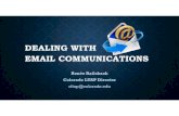 DEALING WITH EMAIL COMMUNICATIONScolorado.apwa.net/Content/Chapters/colorado.apwa... · Dropbox Access your files from anywhere, on any device ... Business Texting Etiquette By Miss