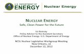 Nuclear Energy University Programs2 Nuclear Energy Objectives Develop technologies and other solutions that can improve the reliability, sustain the safety, and extend the life of