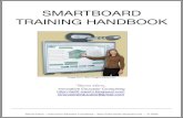 BEGINNER SMARTBOARD TRAINING - Madina Academy · The Smartboard software allows you to project the image of any application onto the Smartboard and to write or draw over the top of