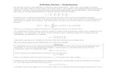 Infinite Series Sequences - ferrantetutoring.comferrantetutoring.com/.../11/Calc2_SeriesSequences.pdf · Infinite Series – Sequences An infinite series is the addition of infinite