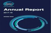 Annual Report - gov.uk · Appointments during 2017-18 The Home Office MAC Sponsor Team, in conjunction with the Home Office Public Appointments Team, is responsible for arranging