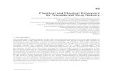 Chemical and Physical Enhancers for Transdermal Drug Delivery 19 Chemical and Physical Enhancers for