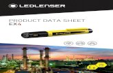PRODUCT DATA SHEET EX4… · EX4 PRODUCT DESCRIPTION Extremely lightweight, extremely small, extremely handy – and perfect for flexible use in explosive environments. The Ledlenser