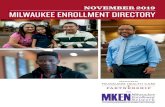 NOVEMBER 2019 MILWAUKEE ENROLLMENT DIRECTORY · MyACCESS Mobile App Consumers can download the app to check their benefits, get reminders and even upload documents. To learn more,