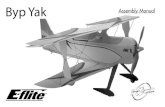 Byp Yak manual - Horizon Hobby · repairs. Please advise us of your preferred method of payment. Horizon Hobby accepts money orders and cashiers checks, as well as Visa, MasterCard,