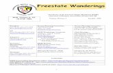 Freestate Wanderings July 2015 Newsletter.pdf · shopping at the numerous vendors’ booths. I got a couple tomato plants that are growing real well. We had a couple who geocached