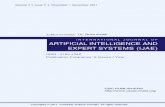 INTERNATIONAL JOURNAL OF ARTIFICIAL€¦ · reviewed to high international standards. IJAE emphasizes on efficient and effective Artificial Intelligence, and provides a central for
