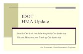 IDOT HMA Update - Purdue Universityncaupg/Activities/2008... · 2008. 1. 17. · Rubblization with HMA Overlay Rehabilitation method for deteriorated concrete pavements –Alternative