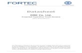DMC Co. Ltd. - distec.de€¦ · Document No. DEC-S0142A 6 Rev. 1.0 ©2015 DMC Co., Ltd. Projected Capacitive Touchscreen DUS-C Series Product Specification 4-5. Mounting Notes §Projected