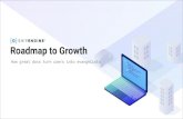 Roadmap to Growth · Roadmap to Growth | Agenda Different types for different purposes Priority Organization Types of Docs Integrating docs into the development lifecycle Documenting