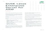 SUSE Linux Enterprise Server for ARM · 2020. 7. 18. · SUSE® Linux Enterprise Server for Arm, a new Linux server platform from SUSE, gives solution providers the first generally