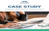 CASE STUDY - Ascent Global Logistics...Arysta’s Standard Assessment Procedure (SAP) system required communication with Ascent’s Transportation Management Systems (TMS) to automate