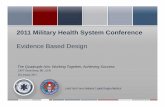 2011 Military Health System Conference1. report date 26 jan 2011 2. report type 3. dates covered 00-00-2011 to 00-00-2011 4. title and subtitle evidence based design 5a. contract number