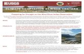Preparing for Drought on the Wind River Indian Reservation · PRODUCTS: To date, 10 quarterly Wind River Drought and Climate Summaries have been produced. These summaries condense