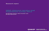 DWP claimant service and experience survey 2012...(Research Manager at TNS-BMRB). Eleni has worked for the social research division of TNS-BMRB since 2007, where she has conducted