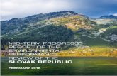 report of the environMental perforMance review of the · 2019. 4. 26. · Performance Review (EPR) of the Slovak Republic, together with the evaluations and recommendations. The EPR