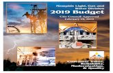 Memphis Light, Gas and Water Division 2019 Budget · The proposed budget goes through several stages of review and approval beformal fore being finalized. The initial level of approval