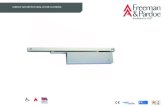 ARROW ARCHITECTURAL DOOR CLOSERS - J&P Hardwarejphardware.co.uk/wp-content/uploads/2018/07/Arrow-Door-Controls.… · Door Closers have extremely low opening forces, and therefore