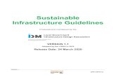Sustainable Infrastructure Guidelines - Design Manual solutions for the provision of municipal infrastructure