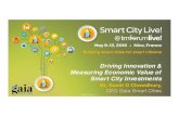 Driving Innovation & Measuring Economic Value ofDr. Sumit D Chowdhury, CEO Gaia Smart Cities Title PowerPoint Presentation Author Richard May Created Date 20160512102111Z ...