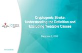 Cryptogenic Stroke: Understanding the Definition and ... Cryptogenic Stroke: Understanding the Definition