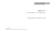 Incubator Analyzer Operators Manual...INCUTM Incubator Analyzer Operators Manual PN 2206965 April 2005 ... THIS WARRANTY IS VOID UNLESS THE PURCHASE REGISTRATION CARD HAS BEEN COMPLETED