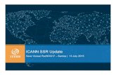 ICANN SSR Update - pacnog.org … · (routing/DoS) spoofed updates corrupted data A S | 8 Making the DNS Secure + A computer sends a question to a DNS server, like “where is ?”