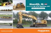 Moerdijk, NL · 2017. 9. 1. · St Aubin sur Gaillon, FR – 26 Sep Port of Moerdijk, 4761 RK Zevenbergen, Netherlands Equipment Auction – 27 Sep Moerdijk, NL – 28 & 29 Sep Caorso,