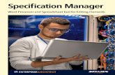 Enterprise Architect's Specification Manager...2020/09/07  · Enterprise Architect's Specification Manager - Specification Manager7 September, 2020 If you prefer, you can drag the