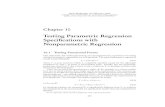Testing Parametric Regression Speciﬁcations with ...cshalizi/uADA/16/lectures/11.pdf · Testing Parametric Regression Speciﬁcations with Nonparametric Regression 10.1 Testing