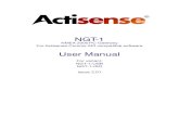NGT-1 User Manual U… · NGT-1 NMEA 2000 PC Gateway For Actisense Comms API compatible software User Manual For variant: NGT-1-USB NGT-1-ISO Issue 2.01