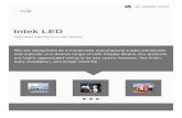 Intek LED - IndiaMART · About Us Founded in 2008, Intek LED is a widely accomplished Manufacturer, Wholesaler, Trader and Importer of LED Display Board. Our product series include